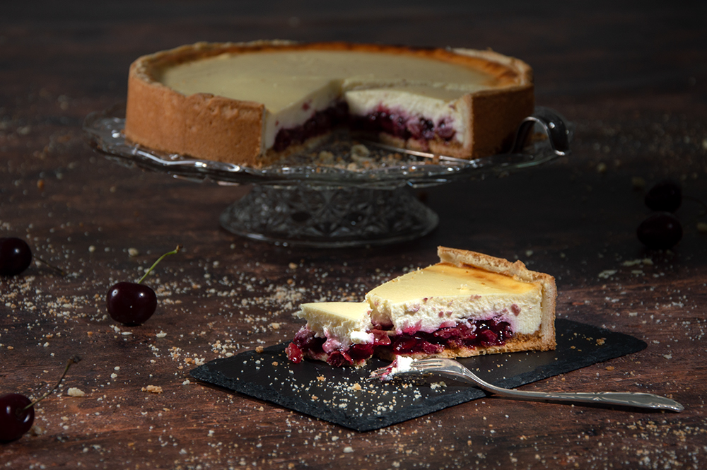 Käse-Kirsch Torte